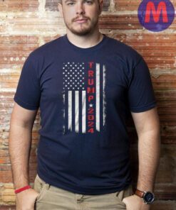 Donald Trump 2024 American Flag Vintage T-Shirts
