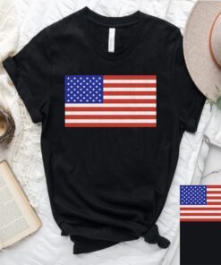 Navy American Flag T-Shirts