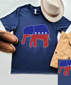 Navy Elephant T-Shirt