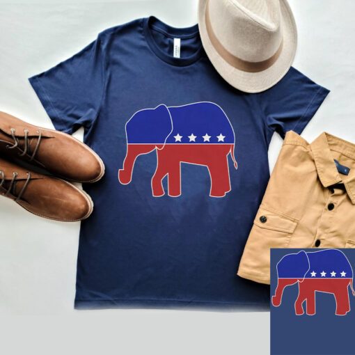 Navy Elephant T-Shirt