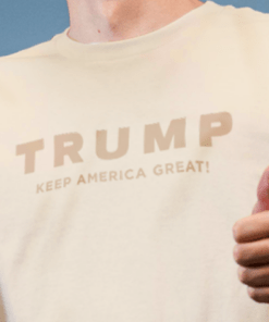 Official Trump 2020 Tonal Tees - Natural