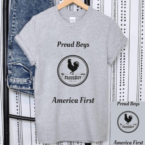 Proud Boys America First T-Shirt