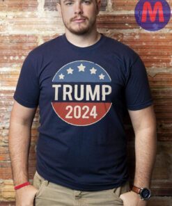 Round trump 2024 Stars and Stripes T-Shirt