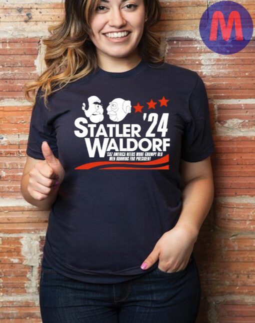 Statler and Waldorf For President 2024 T-shirt