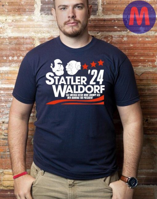 Statler and Waldorf For President 2024 T-shirts