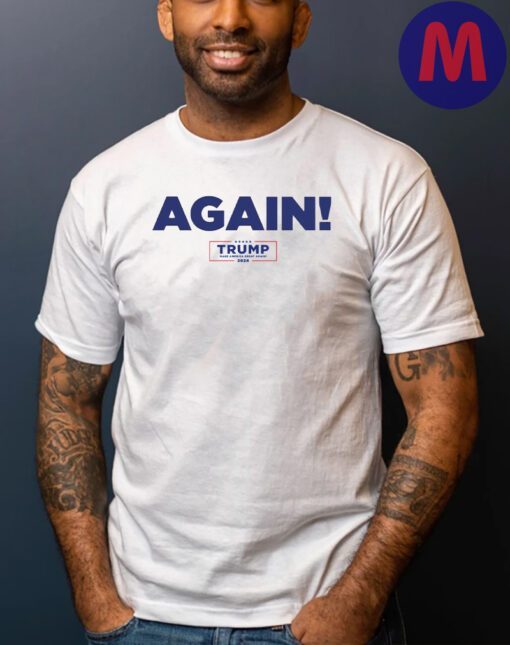 Trump 2024 Again Cotton T-Shirt