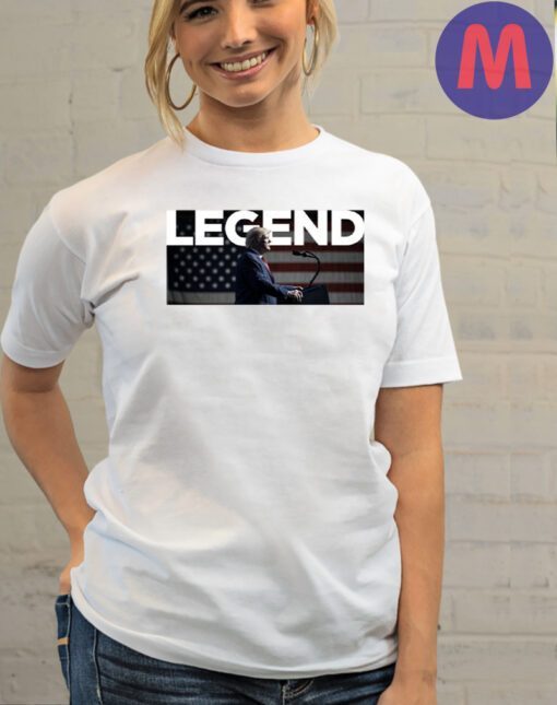 Trump 2024 Legend Flag Cotton T-Shirt