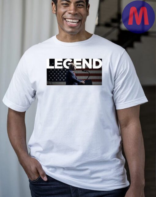 Trump 2024 Legend Flag Cotton T-Shirts