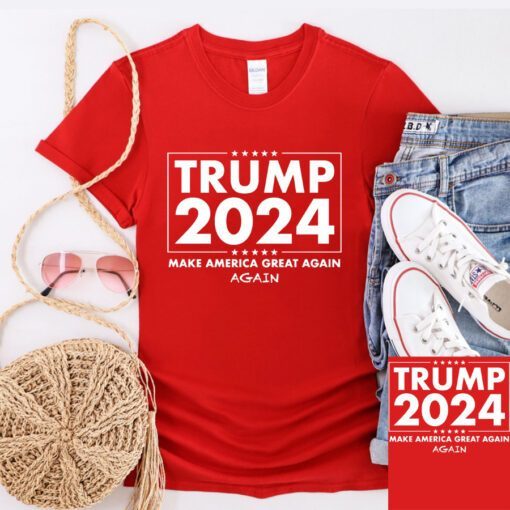 Trump 2024 Make America Great Again Again T-Shirt