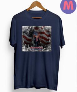 Trump 2024 Patriot Patriotic Smoky America MAGA Flag Shirts