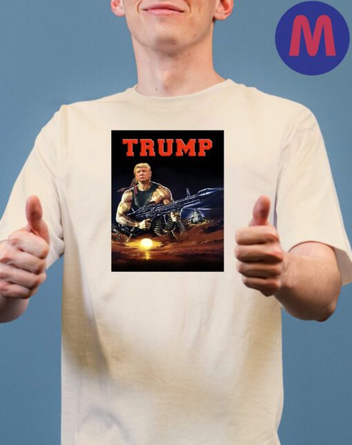 Trump 2024 Rambo T-Shirts