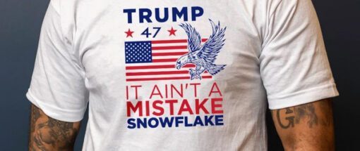 Trump Ain't a Mistake T-Shirts - White