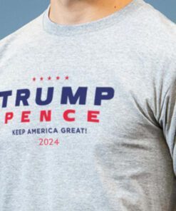 Trump-Pence 2024 T-Shirts - Grey