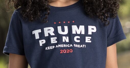 Trump-Pence 2024 Youth T-Shirts - Navy