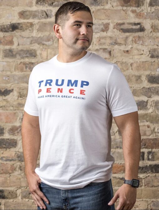 Trump-Pence Make America Great Again Tee - White