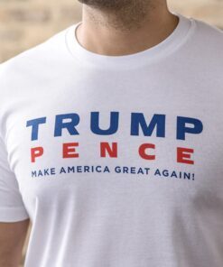 Trump-Pence Make America Great Again Tees - White