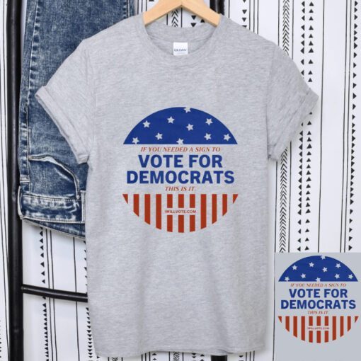 Vote for Democrats T-Shirt