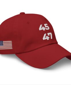 45 47 trump hat