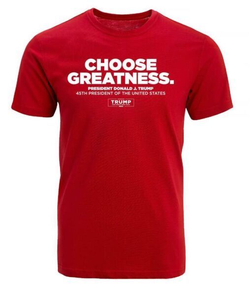 Choose Greatness Cotton T-Shirt