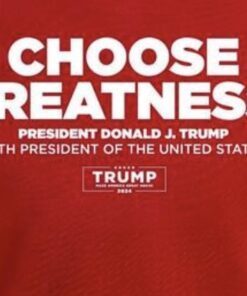 Choose Greatness Cotton T-Shirt trum 2024