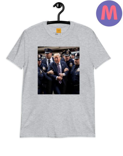 Donald Trump Getting Arrested Meme T-Shirt