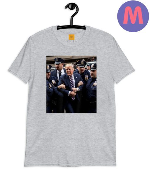 Donald Trump Getting Arrested Meme T-Shirt