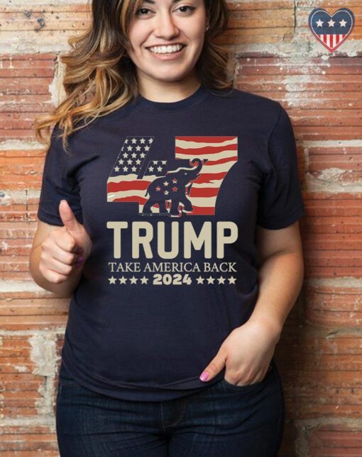 Elephant Trump keep America great 2024 shirt