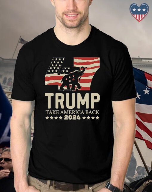 Elephant Trump keep America great 2024 t shirt