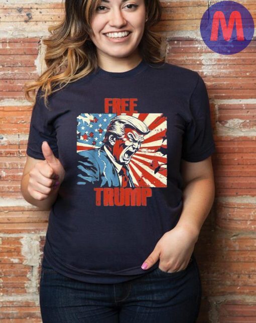 Free Trump Take Our Nation Back Jail T-Shirt