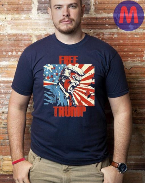 Free Trump Take Our Nation Back Jail T-Shirts