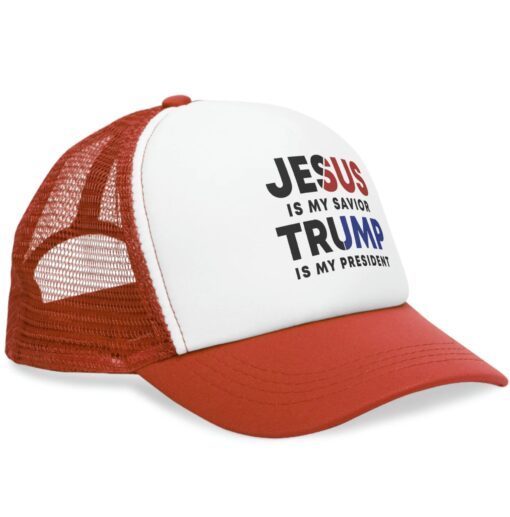 Jesus Is My Savior Trump Is My President Hats