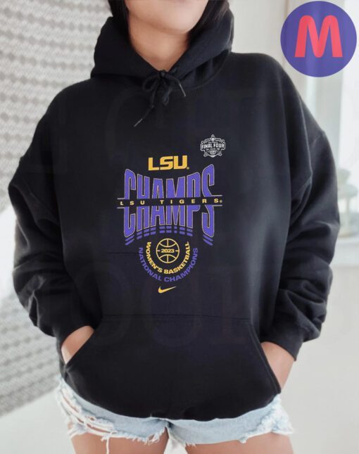 LSU Tigers 2023 NCAA Women’s Basketball National Champions Locker Room Hoodie