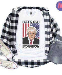 Let's Go Brandon US Flag 2024 T-Shirt