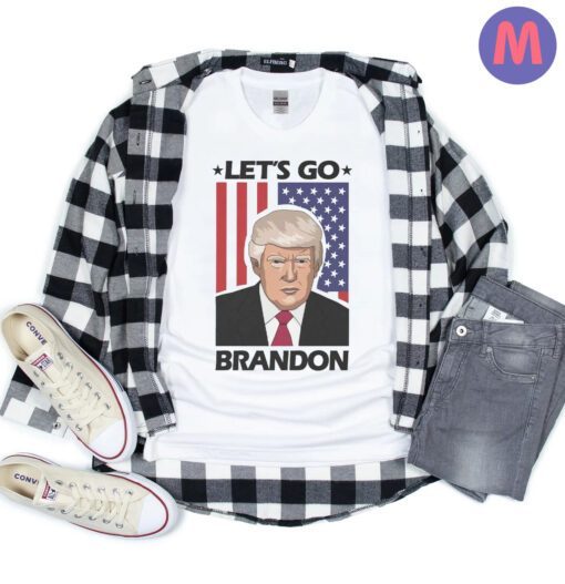 Let's Go Brandon US Flag 2024 T-Shirt