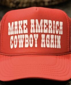 Make America Cowboy Again Trucker Hat