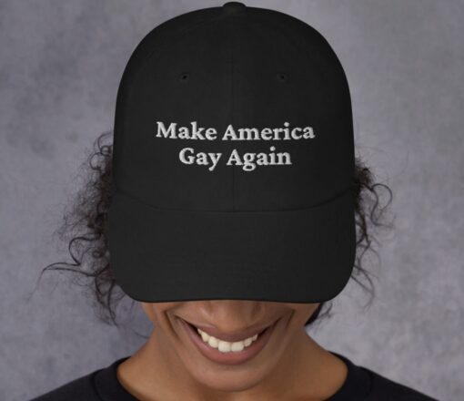 Make America Gay Again Dad hats