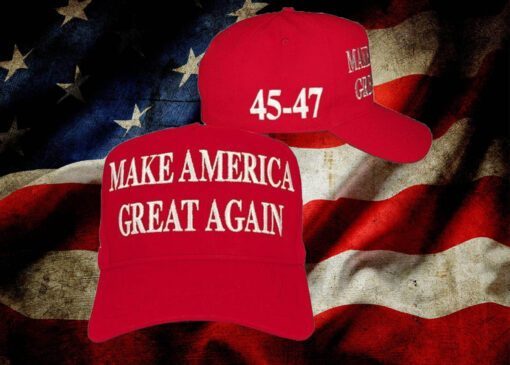 Make America Great Again 47 Red Hat