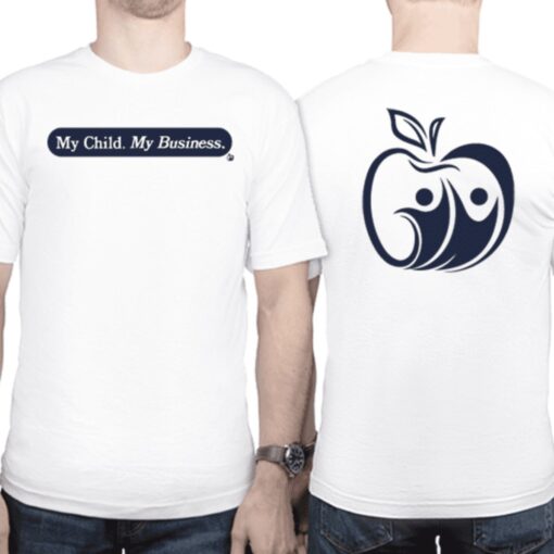 My Child My Business White Cotton T-Shirt