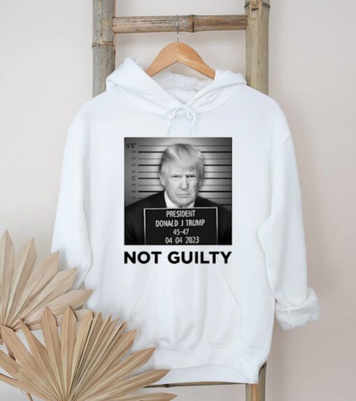 Official Trump Mugshot White Hoodies