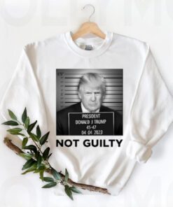 Official Trump Mugshot White Sweatshirt