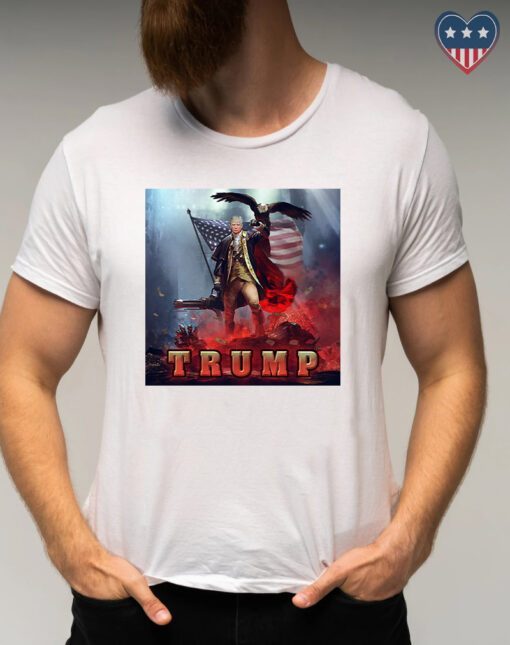 President Trump Patriotic Eagle Shirts