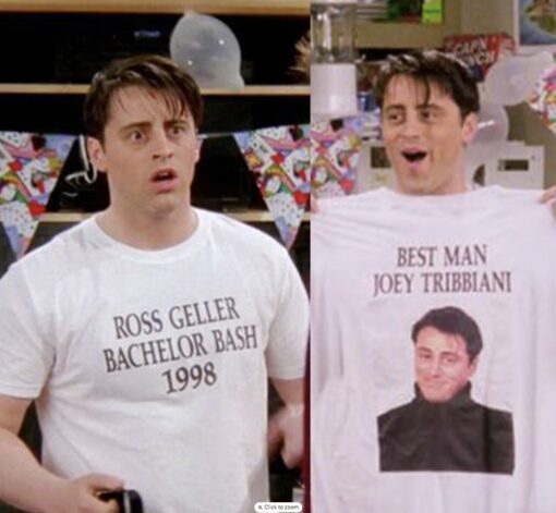Ross Geller Bachelor Bash 1998 Shirt