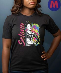 Selena Quintanilla - Selena Colorful Retro T-Shirts