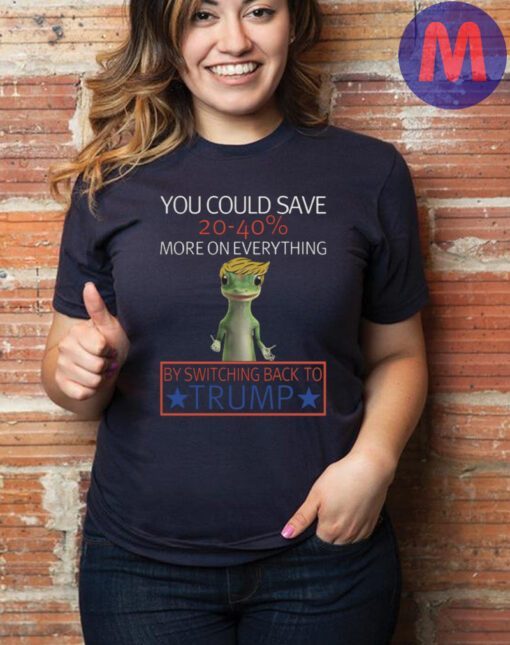 Switching Back to Trump Shirt