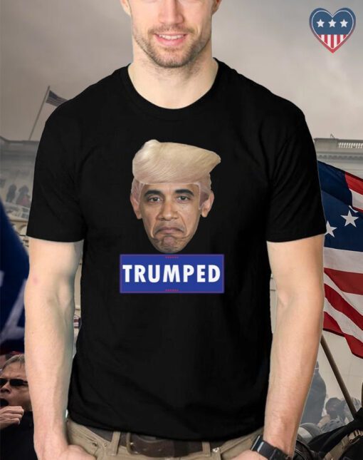 TRUMPED Barack Obama - Donald Trump MAGA T Shirt