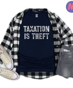 Taxation is Theft Trump MAGA 2024 T-Shirt