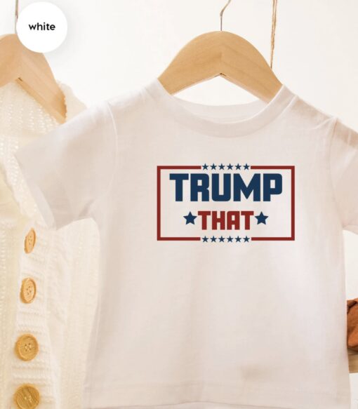 Trump 2024 Baby Kids Tees, Political Republican Bodysuit