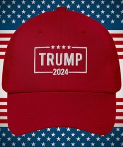 Trump 2024 Dad hat, Save America Hat red