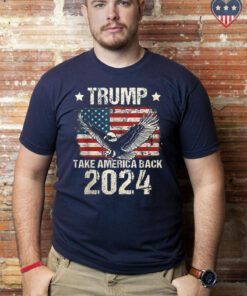 Trump 2024 Flag Take America Back Shirt