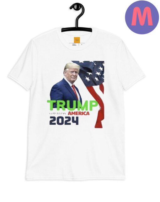 Trump 2024 God Bless America T-Shirt